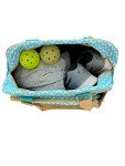 Pickleball - "Inspired" - Designer Women's Premium Side-Pocket Duffle Bag | Made Exclusively For Pickleball! | Includes a "Fitted" Paddle Case Designed To Store And Protect Your Paddles. Large