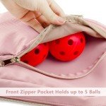Prokva Pickleball Bag for Women, Pickleball Paddle Sling Bag, Pickle Ball Bag for Pickleball Accessories, Pink (Patent Design)
