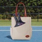 LUZZ PICKLE Pickleball Tote Bag Sport Duffle Bag Gmy Shoulder Bag Pickleball Handbag with Paddle Pocket for Women Men STB001TN