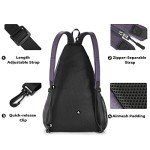 A11N SPORTS Pickleball Bag, Reversible Crossbody Sling Bag/Backpack for Women Men