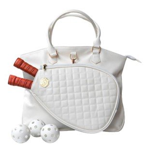 Ember & Co. Cute Pickleball Bags for Women and Men,Pickle Ball Bag Tote for Women,Pickleball Sling Bag for Women
