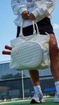 Ember & Co. Cute Pickleball Bags for Women and Men,Pickle Ball Bag Tote for Women,Pickleball Sling Bag for Women