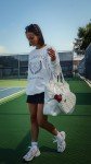 Ember & Co. Cute Pickleball Bags for Women and Men,Pickle Ball Bag Tote for Women,Pickleball Sling Bag for Women