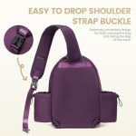 Sucipi Women's Lightweight Crossbody Pickleball Sling Bag - Stylish Quilted Paddle Bag