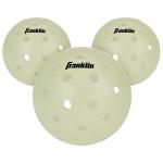 Franklin Sports 3-Pack Glow in the Dark Pickleballs
