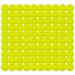 Franklin Sports Outdoor - X-40 Pickleball Balls - USA Pickleball (USAPA) Approved - 100 Bulk Pack Outside Pickleballs - Yellow - US Open Ball