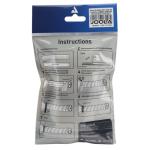 White Perforated Grip Tape for Pickleball Paddle Handles