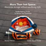 Black/White Pickleball Bag for Women and Men