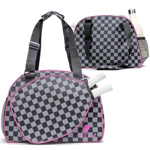 Premium Pickleball Bag for Women with Water Bottle Holder