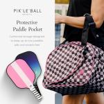 Premium Pickleball Bag for Women with Water Bottle Holder
