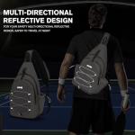 G4Free Large Pickleball Bag, Crossbody Sling Bag for Men Women, Pickleball Paddle Backpack Gifts for Sports, Ivory