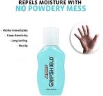 2Toms GripShield, Non-Sticky Grip Enhancer, Dry Grip Solution for Sweaty Hands, Tennis, Pickleball, Golf, Pole Dancing, and Gaming, 1.5 Ounce Bottle