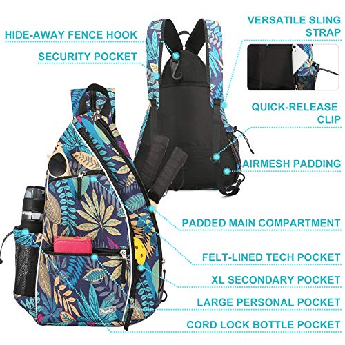 Sucipi Reversible Pickleball Paddle Bag for Women and Men