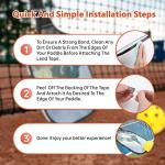 Neobadge Pickleball Lead Tape - Super High Adhesive Lead Tape - Designed Specifically for Pickleball Paddles - Building The Perfect Moment of Hitting a Ball can Make You a Better Player.