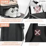 Arcoyard Tennis Bag, Large Tennis Bags For Women, Tennis Backpack with Ventilated Shoe Compartment and Insulated Pocket, Hold 2 Tennis Pickleball Rackets, Tennis Pickleball Balls and More, Beige