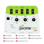 Lobster Sports Pickle Two Pickleball Machine – Full-Featured, Auto Launcher, Spin Control, Random Oscillation, 2-Line Drill, Battery Powered, Portable, Holds 125 Balls – with 10-Function Remote