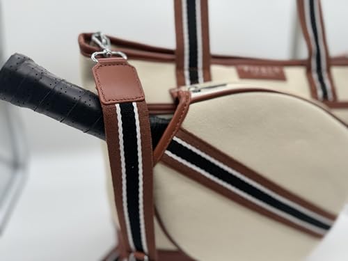Pickln Designer Leather Pickleball Bag | Cute Stylish Luxury