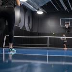 Onix Pickleball 2-in-1 Regulation-Size Portable Net and Practice Net Set Includes Carrying Case with Wheels,White