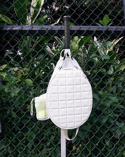 Quilted Sling Bag for Pickleball Paddles - Black
