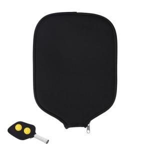 Racquet Cover for Pickleball, 8.6 x 12.2 Inch Neoprene Paddle Cover for Pickleball Racket Sleeve Storage Bag Compatible with Most USAPA Standard Extended Pickleball for Racquets People's Needs