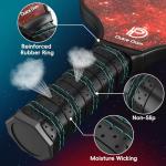 DULCE DOM USAPA Approved Fiberglass Pickleball Paddles Set of 4, Lightweight Pickleball Set with 4 Cooling Towels, 4 Lead Tapes, 4 Pickleballs and Pickleball Bag, Pickle Ball Equipment for Men Women