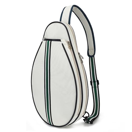 Unisex Water Resistant Pickleball Bag with Padded Straps