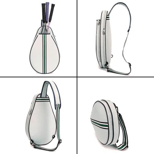 Unisex Water Resistant Pickleball Bag with Padded Straps