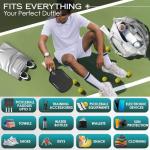 Pickleball Bag – Neoprene Duffel with Detachable Paddle Case, Shoe bag & Large Capacity for Men & Women