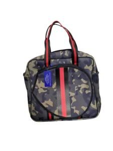 Dallas Hill Designs Tennis Bag for Women | Neoprene Tote | 3 Rackets | Applicable for Pickleball, Paddle, Squash, Racquetball, Badminton | Shoes and Gear | Ladies Purse | Multi Pockets