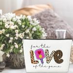 JioJio Chan Funny Pickleball Lover Gift Makeup Bag, Pickleball Player, Thank You, Birthday Gifts for Women, Sister,Teen,Daughter,Bff,Friend, PU Leather Makeup Cosmetic Bag