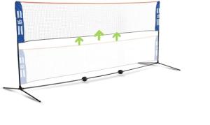 JOOLA HIT MIT Adjustable Height Portable Badminton Net Set - Competition Multi Sport Indoor or Outdoor Net for Playing Pickleball, Kids Volleyball, Soccer Tennis, Lawn Tennis - Easy and Fast Assembly