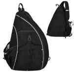 Pickleball Sling Bag – Adjustable Pickleball Backpack for Men & Women – Large Capacity w/Fence Hook, Water-Resistant, Anti-Theft Pocket – Lightweight & Comfortable for Paddles, Balls, Accessories