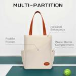 LUZZ PICKLE Pickleball Tote Bag Sport Duffle Bag Gmy Shoulder Bag Pickleball Handbag with Paddle Pocket for Women Men STB001TN