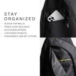 JOOLA Everyday Sling Bag - Lightweight Pickleball Backpack holds 2 Paddles - Crossbody Sports Bag with Water Bottle Pocket & Hideaway Carabiner - Court Ready, Travel Friendly