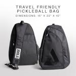 JOOLA Everyday Sling Bag - Lightweight Pickleball Backpack holds 2 Paddles - Crossbody Sports Bag with Water Bottle Pocket & Hideaway Carabiner - Court Ready, Travel Friendly