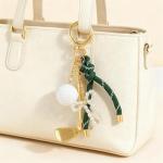 Mini Golf Tennis Ball Pickleball Football Keychain Cute Bag Charms Purse Charms for Handbags Tote Bags Gift for Women