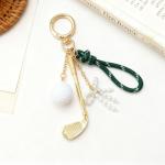 Mini Golf Tennis Ball Pickleball Football Keychain Cute Bag Charms Purse Charms for Handbags Tote Bags Gift for Women