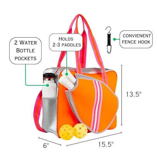 Stylish Pickleball Bag for Women and Men, Various Colors