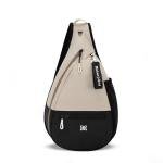 Sherpani Esprit, Sling Backpack, 10L Travel Bag, Women Shoulder Sling Purse, Crossbody Backpack, Travel Gifts, Pickleball Bag, RFID Protection, Fits 10 Inch Tablet (Con Leche)