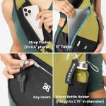 Sherpani Esprit, Sling Backpack, 10L Travel Bag, Women Shoulder Sling Purse, Crossbody Backpack, Travel Gifts, Pickleball Bag, RFID Protection, Fits 10 Inch Tablet (Con Leche)