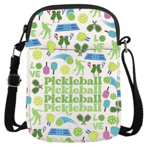 GJTIM Pickleball Gift for Women Pickleball Player Gift Pickleball Themed Gift Sport Team Gift Pickleball Tote Bag (Pickleball CR)