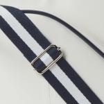 SamLouise Pickleball Tote Bag Adjustable | Backpack With Water Bottle Holder |Women's Pickle Ball Bag | Multi-color Leather Pickle Ball Backpack Bag | Modern Design Adjustable Shoulder Straps (White)