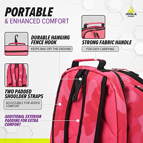 Ladies and Men's Pickleball Paddle Bag - Pink