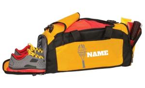 Personalized Badminton Duffle Bag - Versatile Pickleball Bag, Large Tennis Bag with Shoe Compartment - Badminton Bag