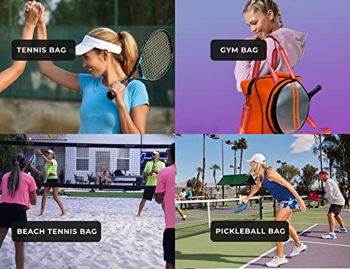 Neoprene Tennis Bag for Women & Men, Waterproof, Multifunctional