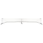 Champion Sports Portable Pickleball Net: Regulation Size Pickle Ball Net System - Easy Assembly Pickleball Nets with Carry Bag - 22’ Wide x 36” Tall