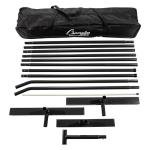 Champion Sports Portable Pickleball Net: Regulation Size Pickle Ball Net System - Easy Assembly Pickleball Nets with Carry Bag - 22’ Wide x 36” Tall