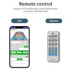 PUSUN PP-SMARTPro Pickleball Machine - Professional Auto Ball Server with APP Control, 20 Landing Points & Dink Training, Smart Pickleball Launcher with Multi-Angle System (4-6H Runtime) (White)