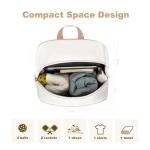 KAVIGOR Pickleball Bag, Quilted Pickleball Backpack with Shoe Compartment & Waterproof Pocket, Pickle Ball Paddle Bag Fits 2 to 4 Paddles for Women and Men