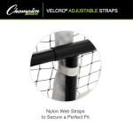 Champion Sports Portable Pickleball Net: Regulation Size Pickle Ball Net System - Easy Assembly Pickleball Nets with Carry Bag - 22’ Wide x 36” Tall